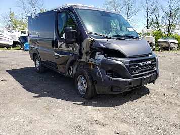 2023 RAM Promaster  in Gray - Front Three-Quarter View - BidGoDrive Inventory