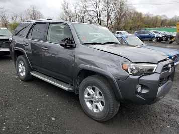 2020 toyota 4runner  in Gray- Front Three-Quarter View - BidGoDrive Inventory
