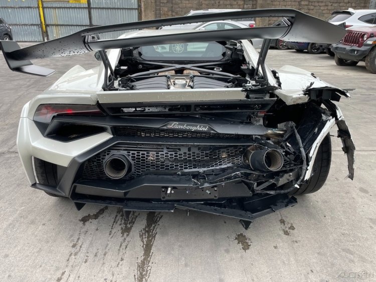 2023 Lamborghini Huracan STO: Wrecked for Sale