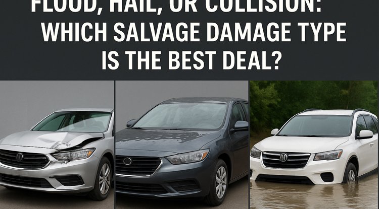 Flood, Hail, or Collision: Which Salvage Damage Type Is the Best Deal?