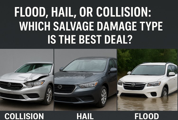 Flood, Hail, or Collision: Which Salvage Damage Type Is the Best Deal?