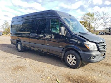 2016 mercedes-benz sprinter  in Black - Front Three-Quarter View - BidGoDrive Inventory