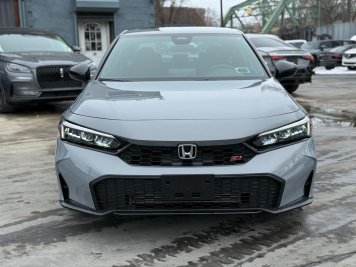 2025 honda civic SI in Gray - Front Three-Quarter View - BidGoDrive Inventory