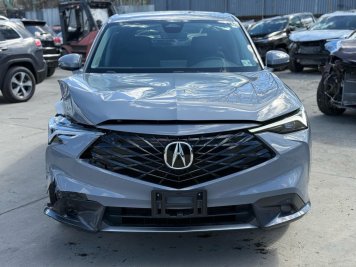 2025 acura adx AWD in Gray - Front Three-Quarter View - BidGoDrive Inventory