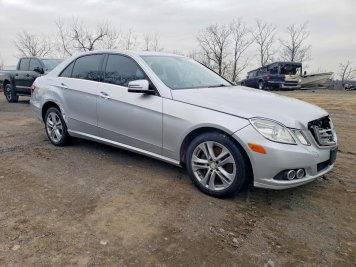 2011 mercedes-benz e-350 4MATIC in Gray - Front Three-Quarter View - BidGoDrive Inventory