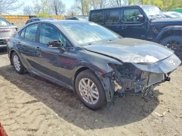 2025 toyota camry LE in Gray - Front Three-Quarter View - BidGoDrive Inventory