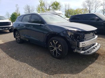 2025 toyota crown-signia XLE in Blue - Front Three-Quarter View - BidGoDrive Inventory