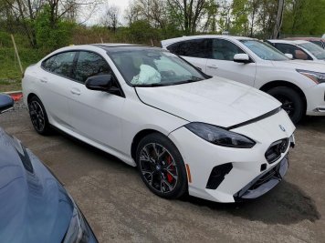 2025 bmw m235xi  in White - Front Three-Quarter View - BidGoDrive Inventory