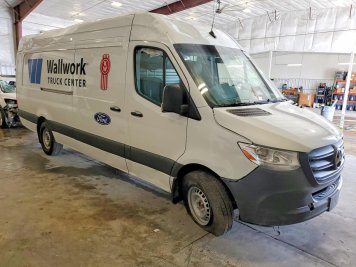 2025 mercedes-benz sprinter 2500 DELIVERY VAN in White - Front Three-Quarter View - BidGoDrive Inventory