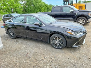 2024 lexus es-350  in Black - Front Three-Quarter View - BidGoDrive Inventory