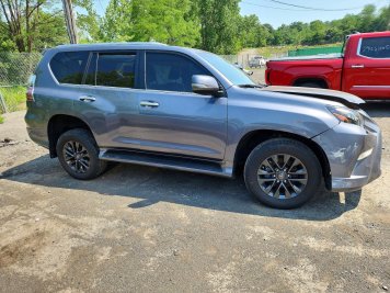 2023 lexus gx-460  in Gray - Front Three-Quarter View - BidGoDrive Inventory