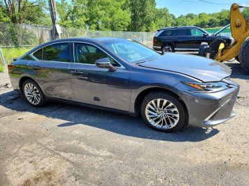 2025 lexus es-300h ULTRA LUXURY in Gray - Front Three-Quarter View - BidGoDrive Inventory