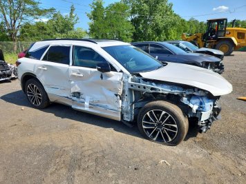 2024 acura zdx A-SPEC in White - Front Three-Quarter View - BidGoDrive Inventory