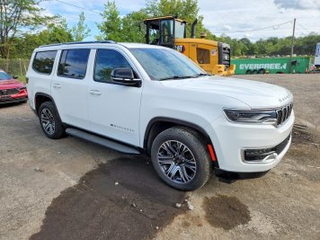 2024 jeep wagoneer  in White - Front Three-Quarter View - BidGoDrive Inventory