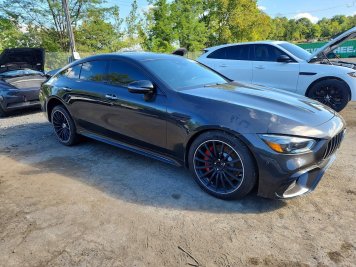 2019 mercedes-benz amg-gt-63  in Gray - Front Three-Quarter View - BidGoDrive Inventory