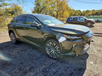 2026 lexus rx-350h  in Green - Front Three-Quarter View - BidGoDrive Inventory
