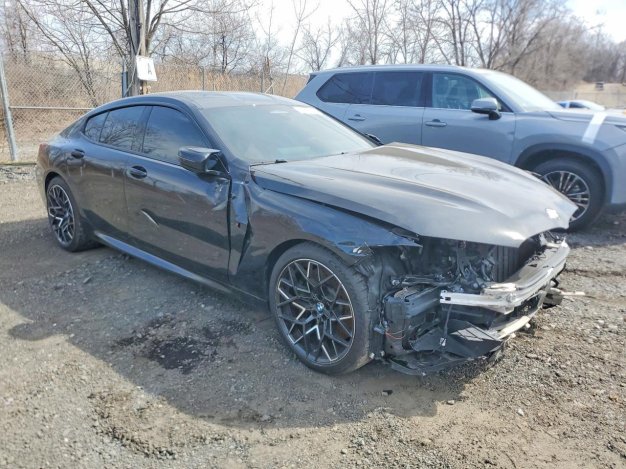 2025 BMW M8 COMPETITION in Black - Front Three-Quarter View - BidGoDrive Inventory