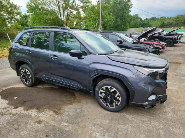 2026 Subaru Forester  in Gray - Front Three-Quarter View - BidGoDrive Inventory