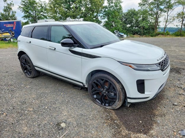 2023 LAND ROVER EVOQUE SE in White - Front Three-Quarter View - BidGoDrive Inventory