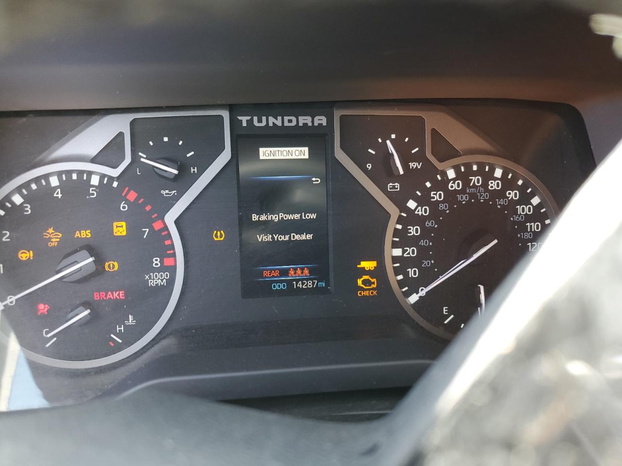 Salvage 2022 Toyota Tundra 