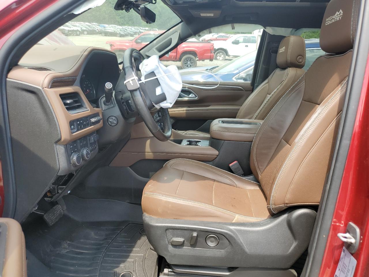 Salvage 2021 Chevrolet Tahoe High Country