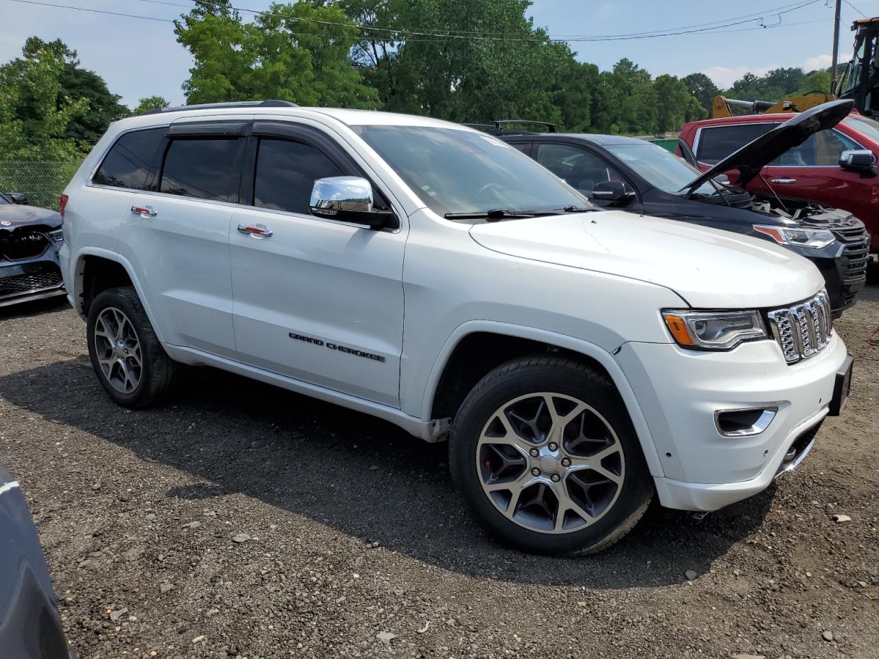 Salvage 2019 Jeep Grand Cherokee OVERLAND