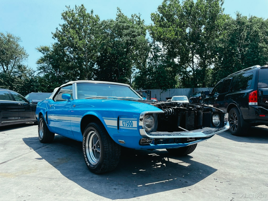 Salvage 1969 Ford Mustang Shelby GT500