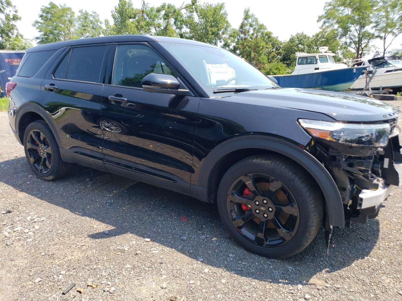Salvage 2022 Ford Explorer ST