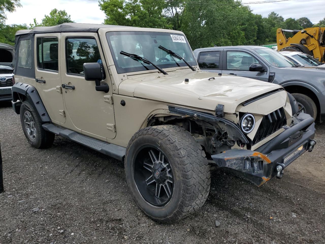 Salvage 2016 JEEP Wrangler UNLIMITED SPORT