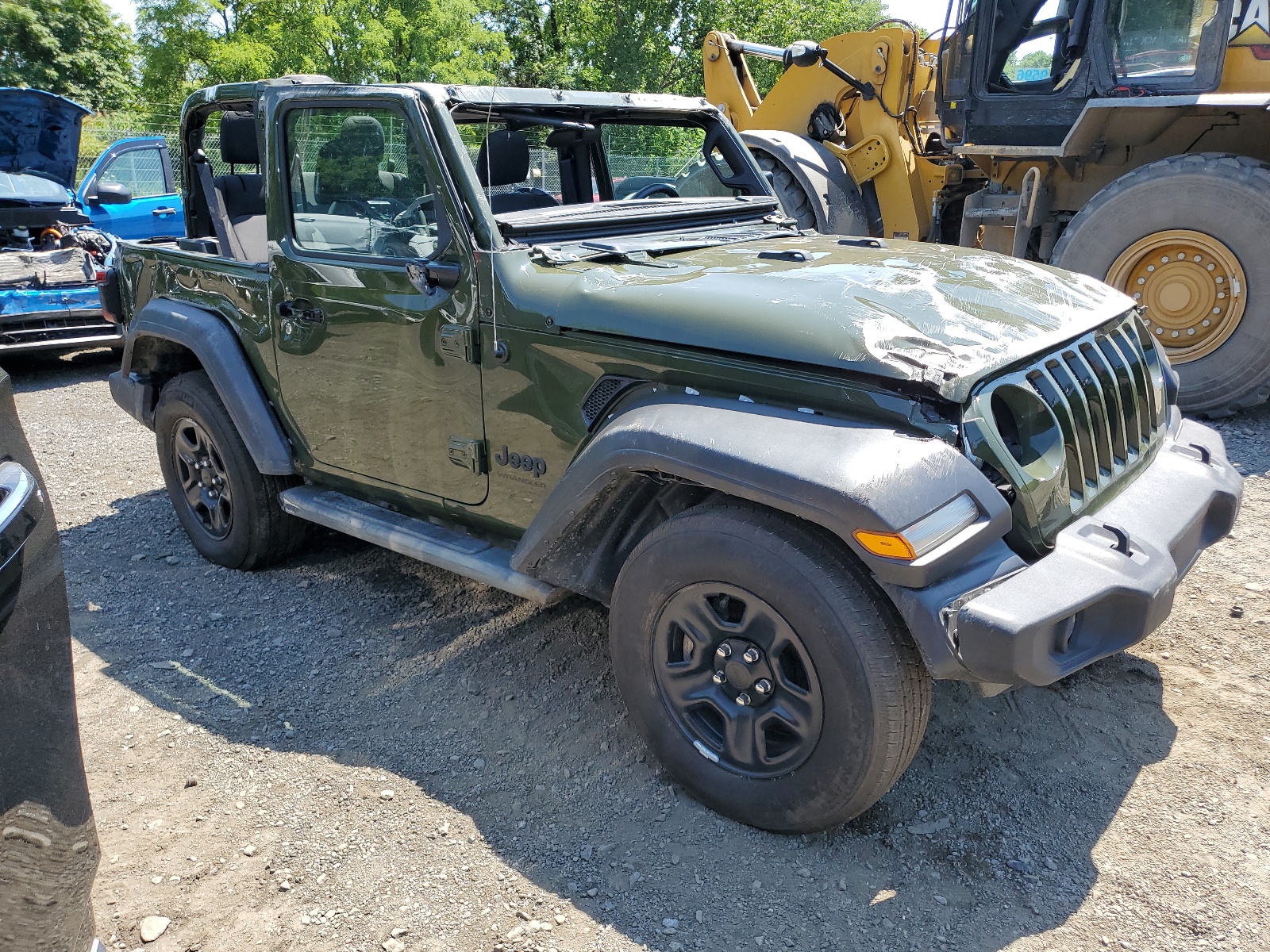Salvage 2022 Jeep Wrangler SPORT
