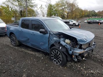 2024 ford maverick  in Gray - Front Three-Quarter View - BidGoDrive Inventory