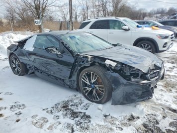 2019 bmw i8 PURE IMPULSE WORLD in Black - Front Three-Quarter View - BidGoDrive Inventory
