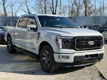 2024 ford f-150  in Gray - Front Three-Quarter View - BidGoDrive Inventory