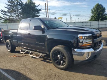 2016 chevrolet silverado K1500 LT in Black - Front Three-Quarter View - BidGoDrive Inventory