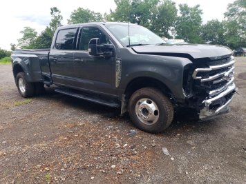 2026 ford f350  in Gray - Front Three-Quarter View - BidGoDrive Inventory