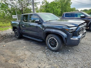 2025 toyota tacoma TRD OFF-ROAD in Gray - Front Three-Quarter View - BidGoDrive Inventory