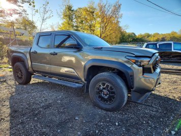 2025 toyota tacoma TRD in Brown - Front Three-Quarter View - BidGoDrive Inventory