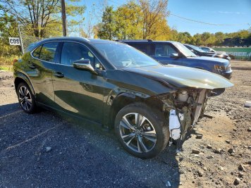 2025 lexus ux-300h  in Green - Front Three-Quarter View - BidGoDrive Inventory
