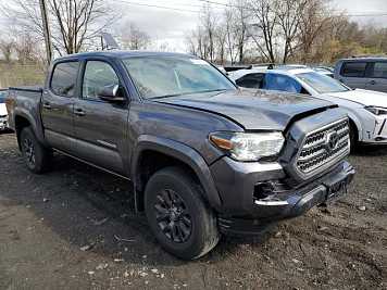 2021 toyota tacoma  in Gray- Front Three-Quarter View - BidGoDrive Inventory
