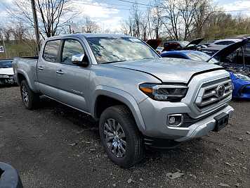 2023 toyota tacoma  in Gray- Front Three-Quarter View - BidGoDrive Inventory