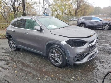 2023 mercedes-benz gla-250 4MATIC in Gray - Front Three-Quarter View - BidGoDrive Inventory