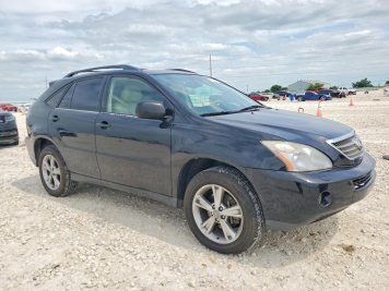2006 lexus rx-400h AWD in Black - Front Three-Quarter View - BidGoDrive Inventory