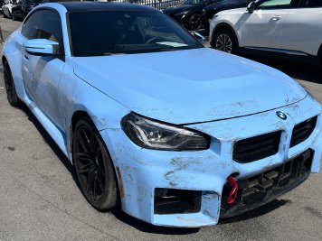 2024 bmw m2  in Blue - Front Three-Quarter View - BidGoDrive Inventory