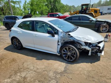 2026 toyota corolla XSE в Gray - Вид с передней части под углом - Инвентарь BidGoDrive