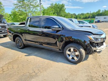 2024 honda ridgeline  in  - Front Three-Quarter View - BidGoDrive Inventory