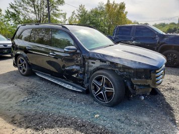 2026 mercedes-benz gls-450 4Matic in Black - Front Three-Quarter View - BidGoDrive Inventory