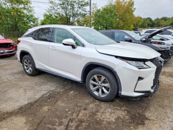 2018 lexus rx-350  in White - Front Three-Quarter View - BidGoDrive Inventory