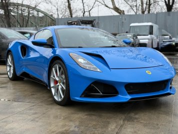 2024 lotus emira First Edition in Blue - Front Three-Quarter View - BidGoDrive Inventory
