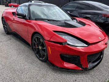 2017 lotus evora 400 in Red - Front Three-Quarter View - BidGoDrive Inventory